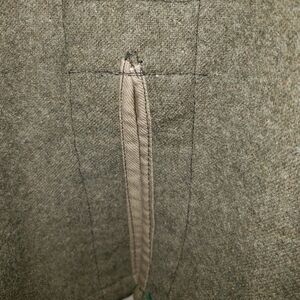 Vintage military Green 100% Wool Jacket oversized cardigan jacket shirt